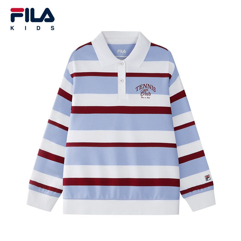 FILA KIDS斐乐童装女大童卫衣2026春季新款儿童翻领运动宽松上衣,童装/婴儿装/亲子装,卫衣/绒衫,淘宝优惠券,粉丝福利购,淘宝优惠卷
