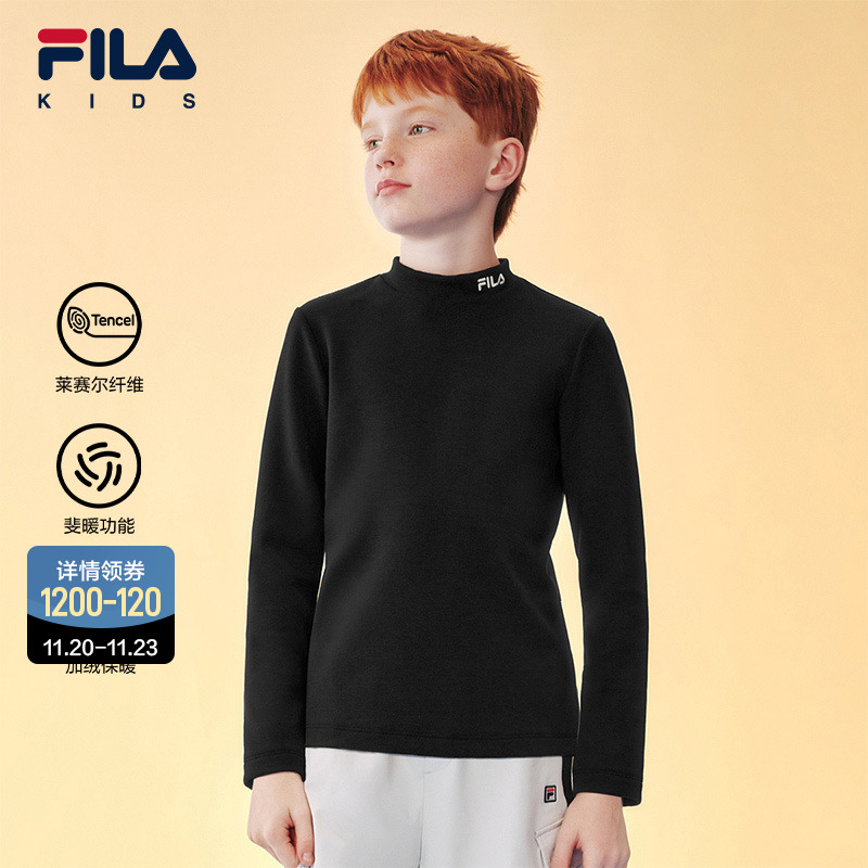 FILA斐乐男小童长袖T恤