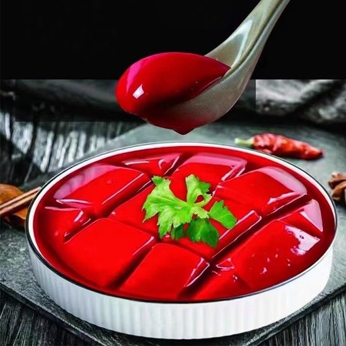 巧丫巧鲜鸭血10斤整箱10袋鲜冻鸭血浆生鸭血液氮锁鲜鸭血火锅商用