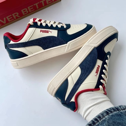 PUMA彪马男女同款拼色透气板鞋