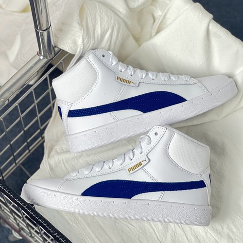 彪马复古高帮男女情侣板鞋