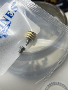 适用浪琴康卡斯把头L3.642.3/L3.742.3把头表把表冠配件金色