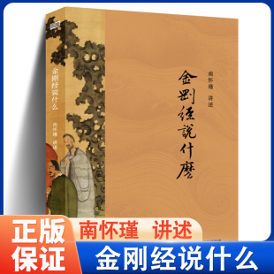 正版 金刚经讲什么 南怀瑾以禅宗 带你领会 金刚经 随说随破 消除一切宗教界限 方式 书籍 金刚经说什么 精义 超越哲学与宗教