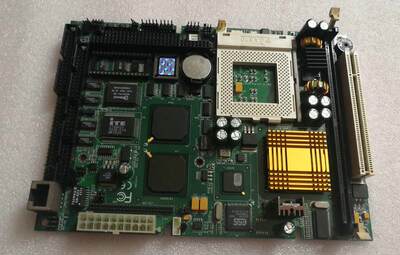 研扬  PCM-6890B REV.B1.0 嵌入式工业主板 送CPU 内存 风扇