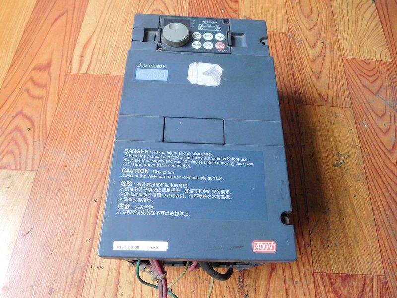 拍前询价：二手拆机三菱变频器FR-F740-5.5K-CHT1 5.5KW 380V实