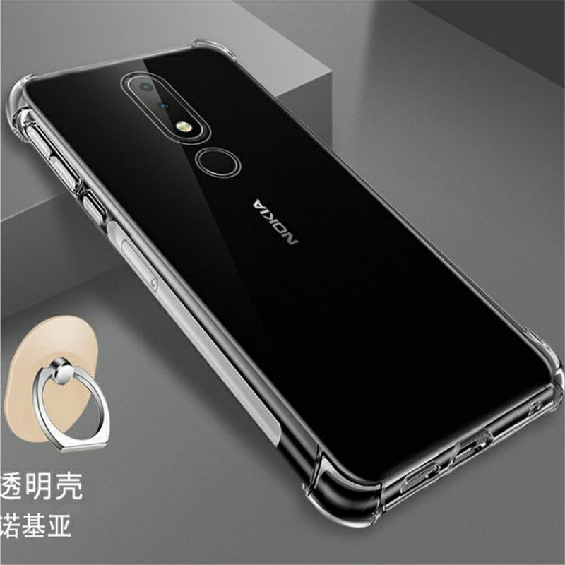 nokia诺基亚x6|ta-1099/1103气囊透明软硅胶6.1plus手机壳保护套