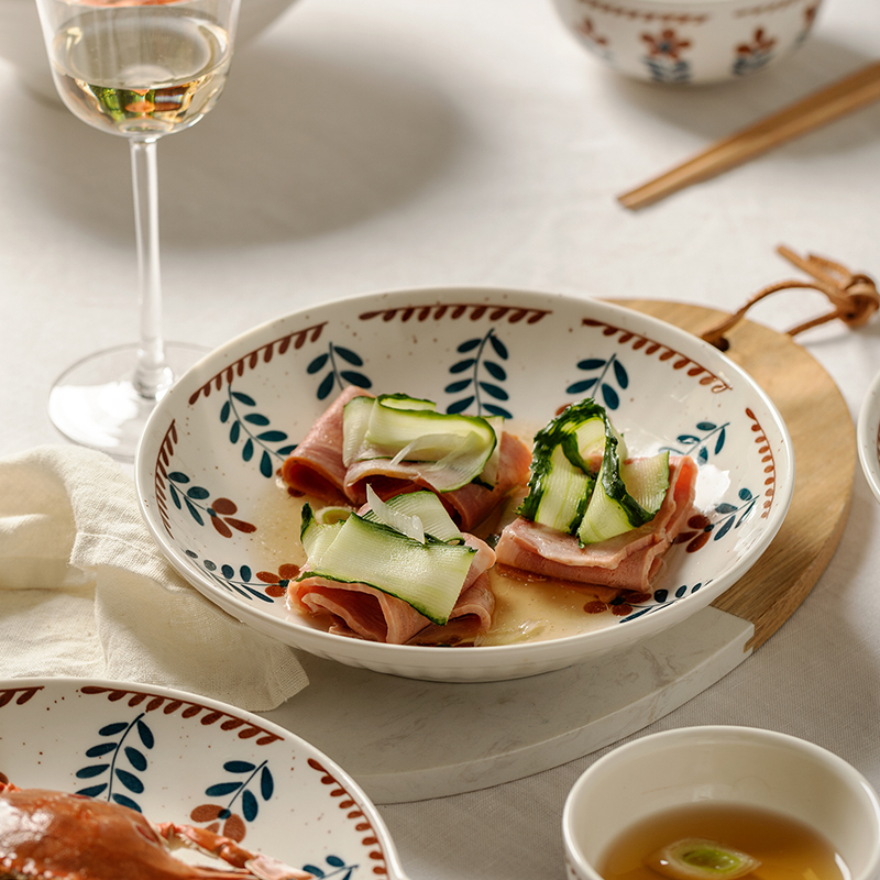 日式长方形盘子ins风高颜值饭碗