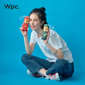 wpc防晒伞小巧可携式 遮阳伞晴雨两用黑胶抗UV马力欧五折遮阳伞