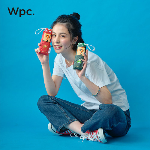 wpc防晒伞小巧可携式遮阳伞晴雨两用黑胶抗UV马力欧五折遮阳伞