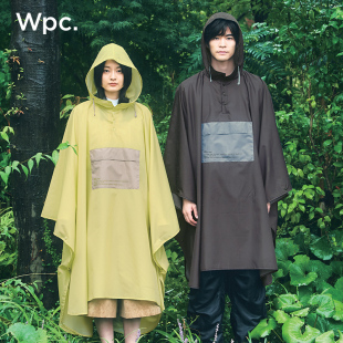 风衣雨披 轻量全身防雨男女皆宜长款 自行车雨衣舒适时尚 Wpc.