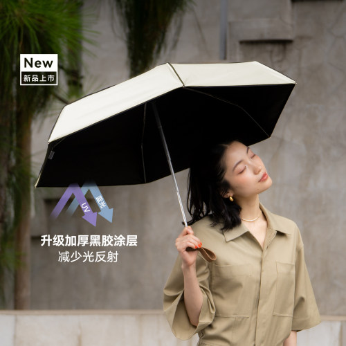 Wpc.防晒伞五折黑胶迷你防紫外线
