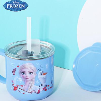 迪士尼新款卡通牛奶马克喝水杯子