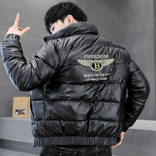 青年百搭潮流工装 冬季 个性 短款 休闲棉服帅气棉袄男生 外套棉衣韩版