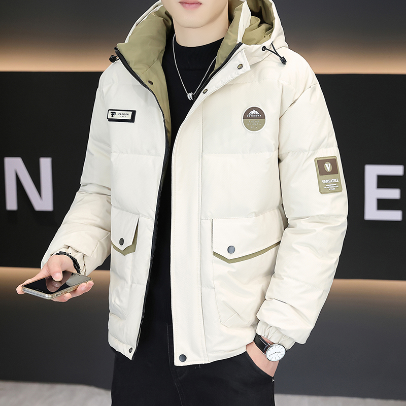 韩版连帽加厚保暖棉衣棉袄外套