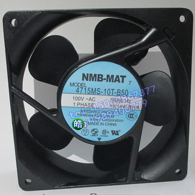 日本NMB-MAT7风扇4715MS-10T-B50数控机床CNC加工中心扇热风机120