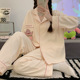 冬天休闲宽松家居服 卡通可爱外出2025年新款 睡衣女春秋季 长袖
