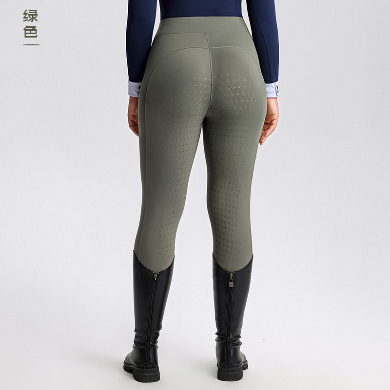 wontto秋加厚专业全硅胶马术裤防滑耐磨束腰男女骑士马术服骑行裤