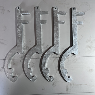 船用铁扳手 消防栓扳手 消防水带接头两用 加厚热度锌抗腐蚀F扳手