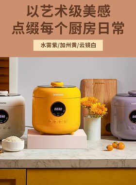 大宇电压力锅家用小型全自动4L高压锅多功能电饭煲二合一YLG01