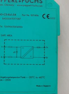 倍加福PEPPERL+FUCHS隔离栅 KFDO-CS-Ex1.54  成色如图议价