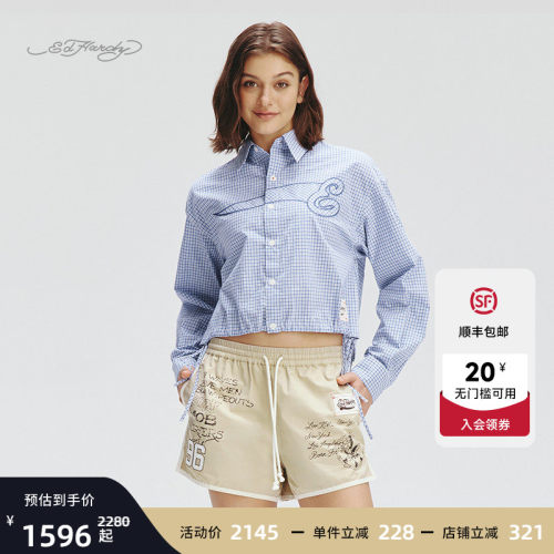 EdHardy梭织百搭女士衬衫