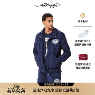 Hardy埃德哈迪秋季 休闲夹克衫 新款 虎头绣花标男士 外套 经典