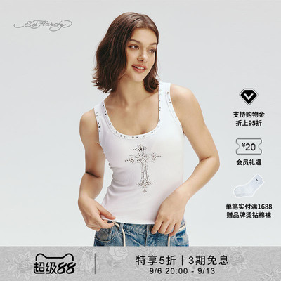 EdHardy女士圆领背心吊带