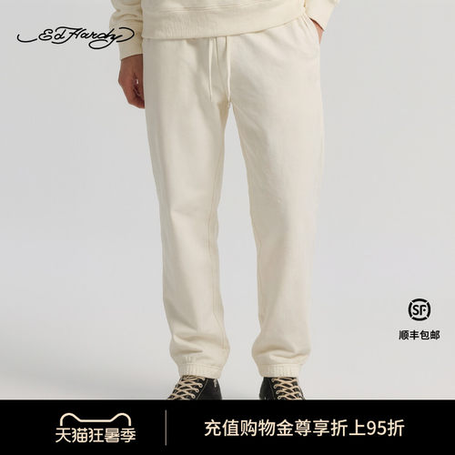 Ed Hardy埃德哈迪2026秋季新款反向世界中性长裤E1STU001
