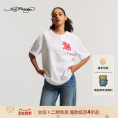 Hardy埃德哈迪2026春季 新款 马年新年款 中性短袖 T恤E1SAU302