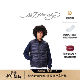 男士 新款 虎头白鹅绒保暖羽绒马甲外套 Hardy埃德哈迪冬季