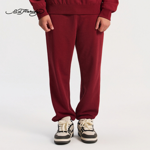 合体松紧收脚长裤 男士 新款 E1SAM048 Hardy埃德哈迪2026春季