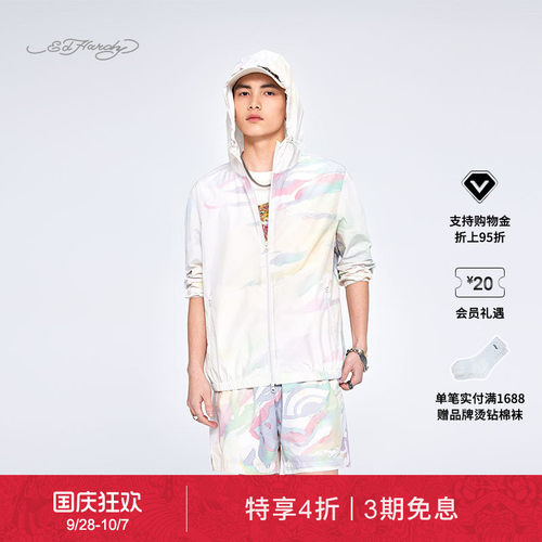 EdHardy2025夏季新款男士夹克