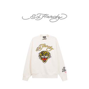 Hardy埃德哈迪冬季 虎头套头衫 新款 美式 圆领套头卫衣 男士