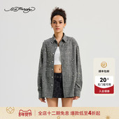 女士宽松烫钻烫片衬衫 Hardy埃德哈迪冬季 新款