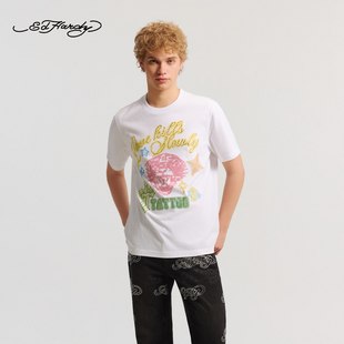 正肩合体短袖 男士 新款 T恤E1SAM039 Hardy埃德哈迪2026春季