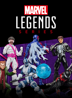 迅合行孩之宝漫威MarvelLegends 蜘蛛侠2099共生体 可动手办人偶