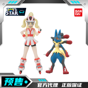 迅合行万代定金食玩盒蛋PB宝可梦卡洛斯地区可尔妮 超级路卡利欧