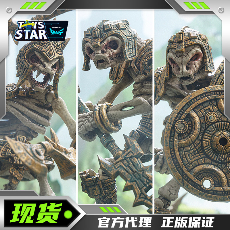 迅合行幽兔模玩1/12骸骨响尾蛇斥候半蛇人战士蝰蛇守卫可动成品