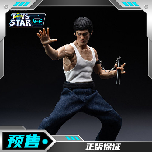 INART李小龙功夫套装成品人偶
