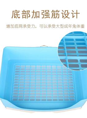 超大兔子厕所大号宠物兔垂耳兔特大号用品防喷尿抽屉式便盆批爆款