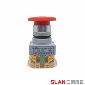 急停按钮开关蘑菇头紧急停止开关 11ZS上海三利 LAY37 LAY7 Y090