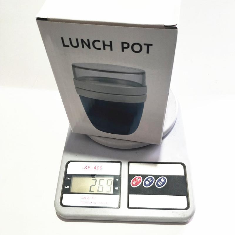 双冰gr-2508保鲜箱杯盖密封盒便层当盒学生大容量创意便携旅带行