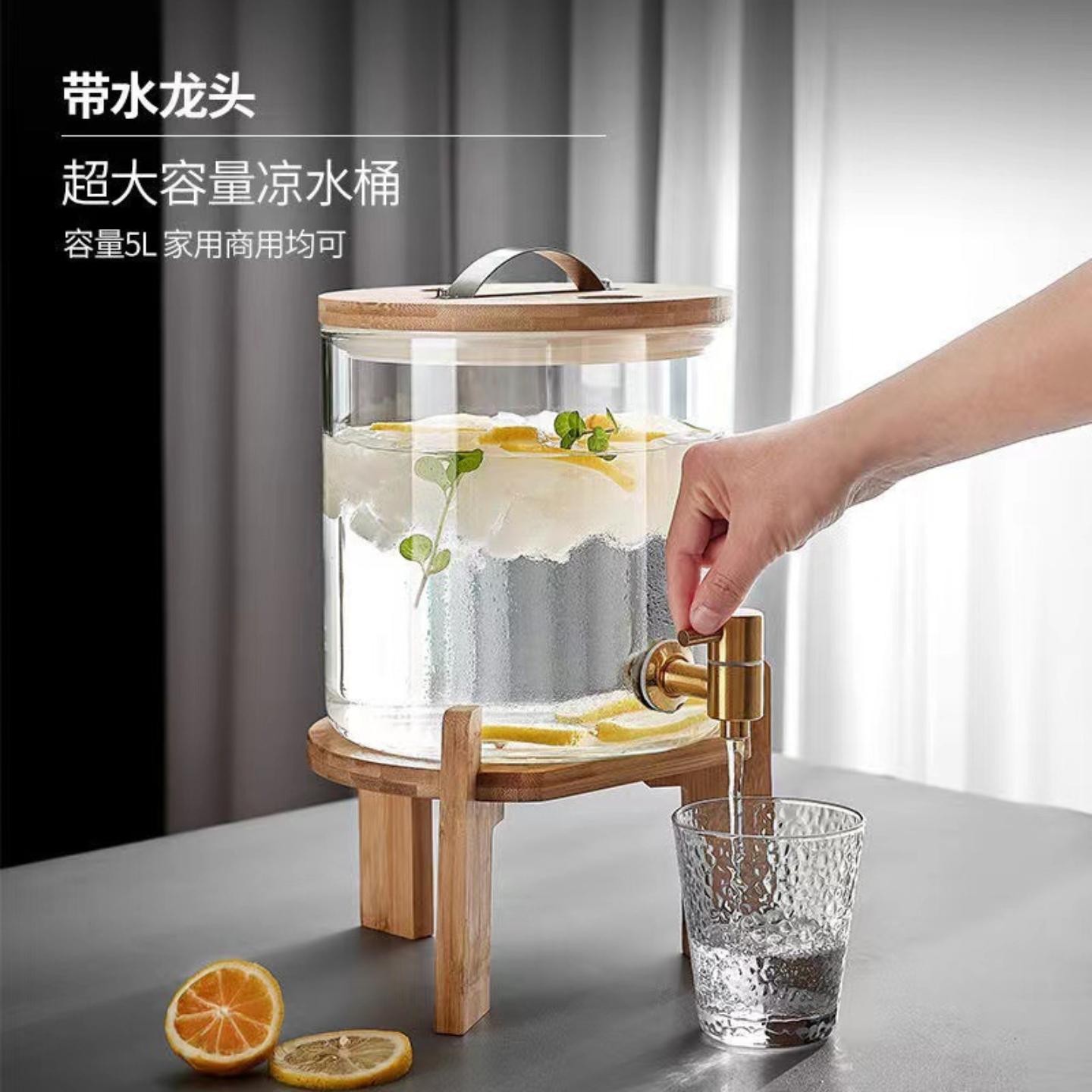 耐高温冷水壶玻璃家用高颜值冰箱