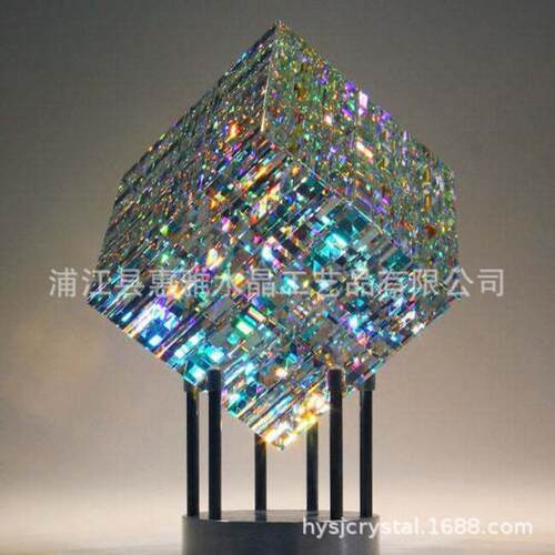 直销MagikChromaCube水晶雕塑
