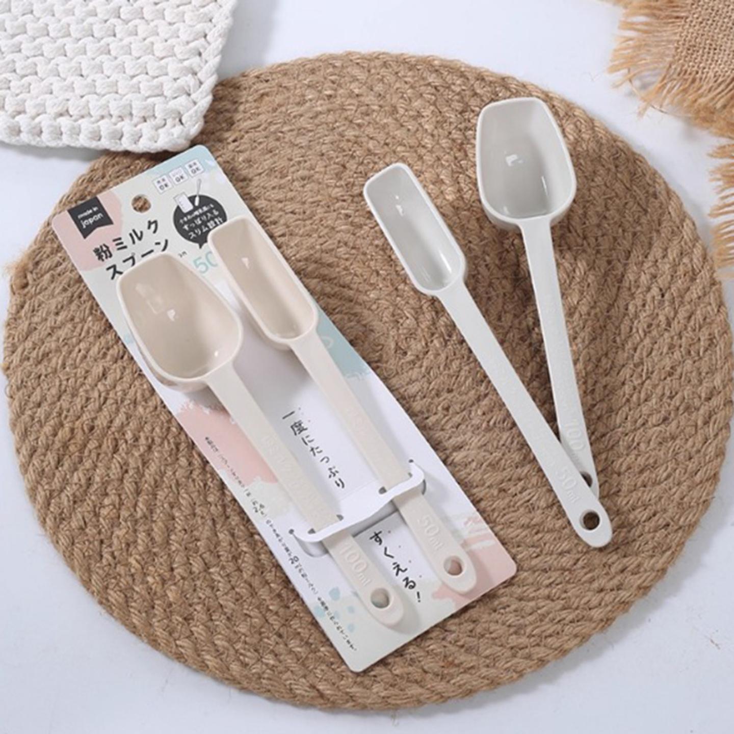 日本进口婴儿用奶粉勺子长柄塑料