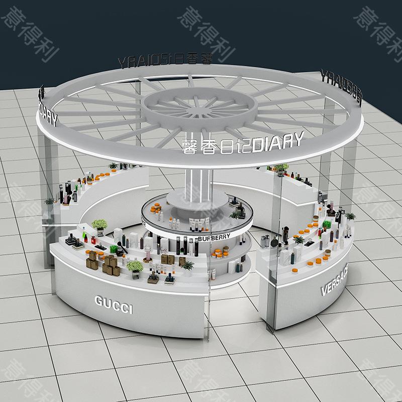 20/26新展示柜商场展示彩妆店款展柜展香薰展架香柜水展台商场示