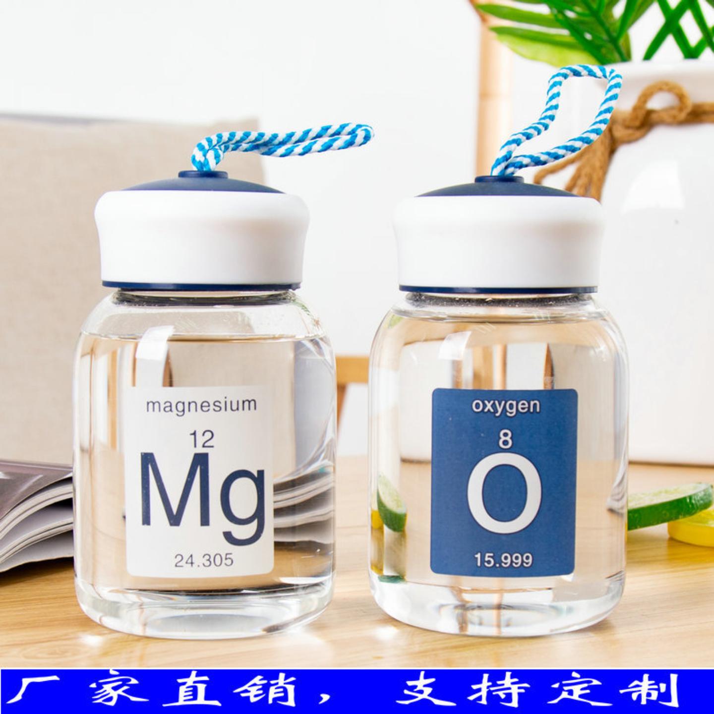 直销创意小丁玻璃杯高硼硅水杯耐