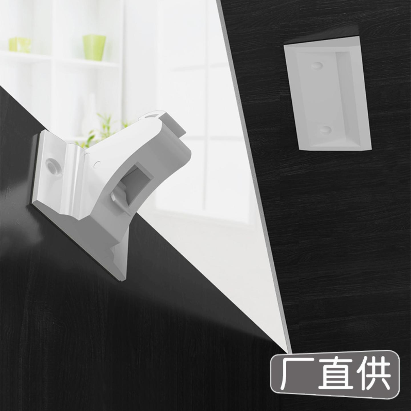 新款防护磁性安全锁隐形磁力锁