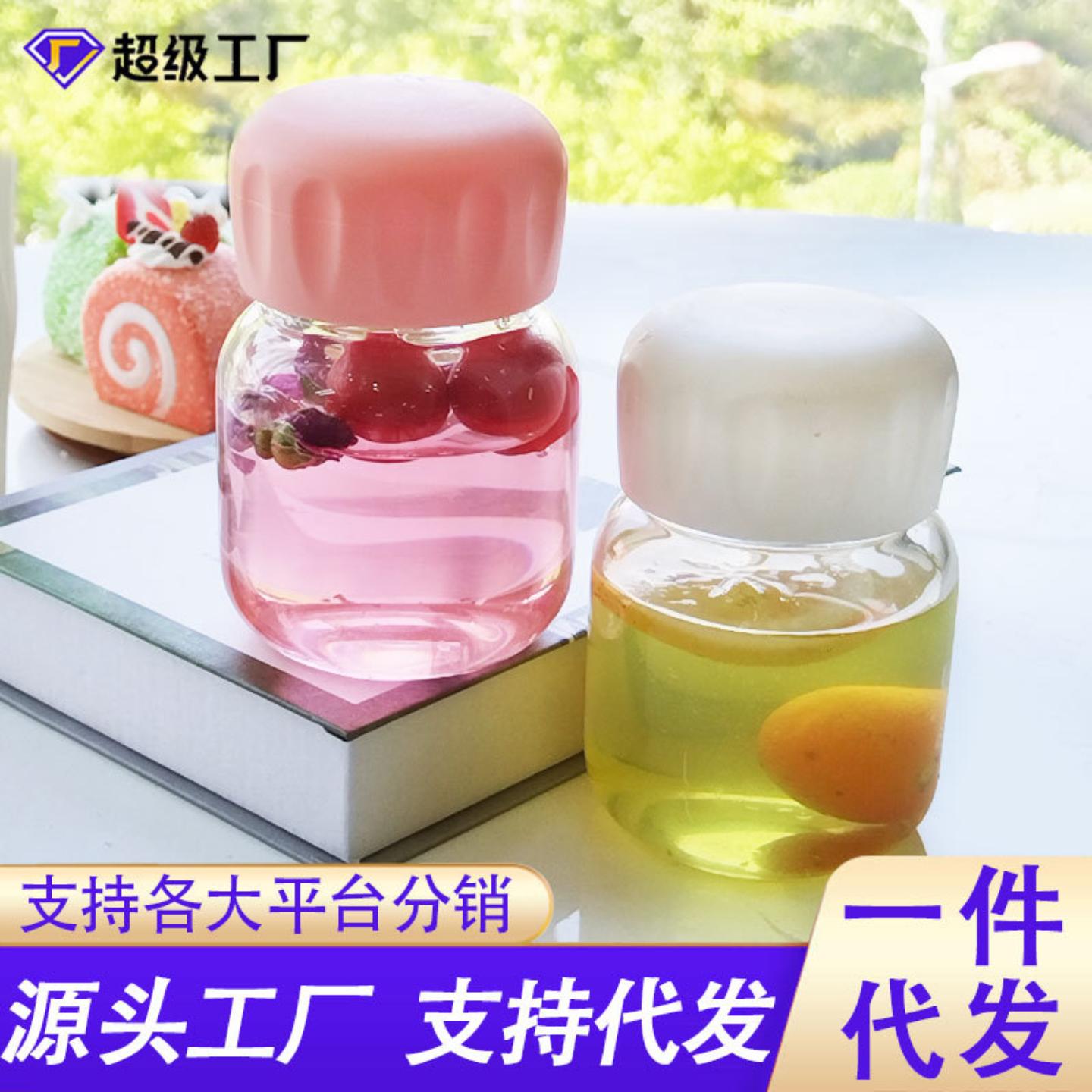 现货爆款胖胖瓶高硼硅玻璃刻度图片