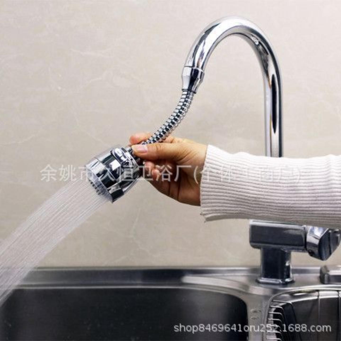 厨房防溅水龙头延长喷头自来水过滤嘴起泡器花洒家用延伸器增压